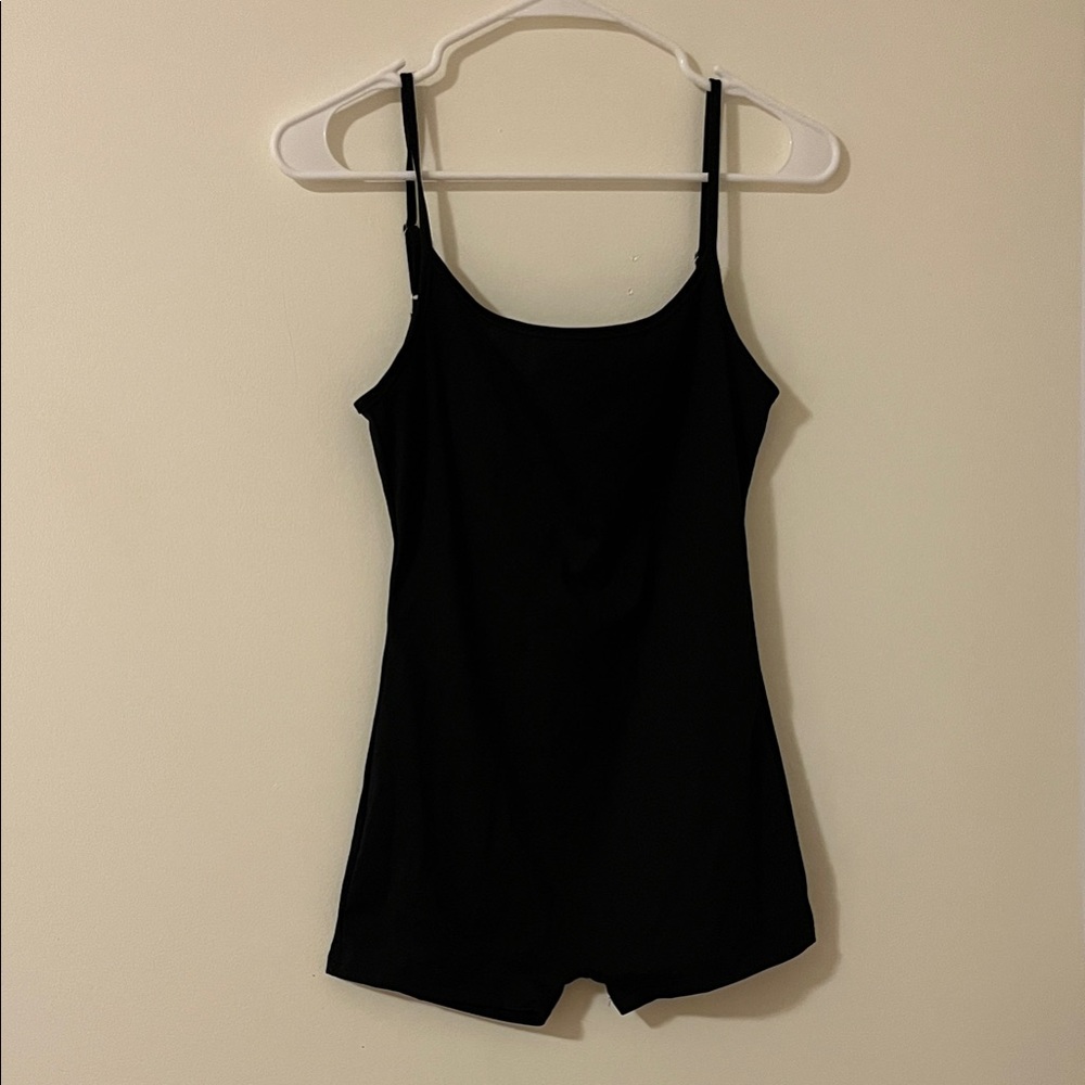 Cider Black Comfortable Athletic One-Piece